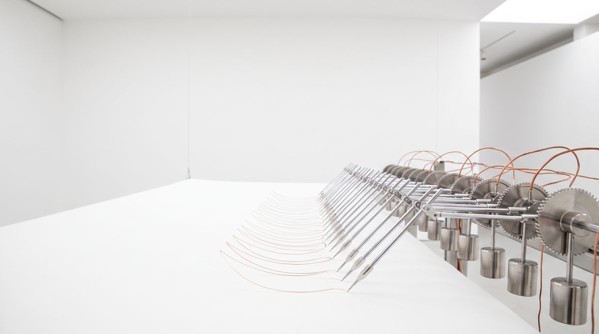 Chrom-Seismograph — Sinnbild der gannaca Foresight Library